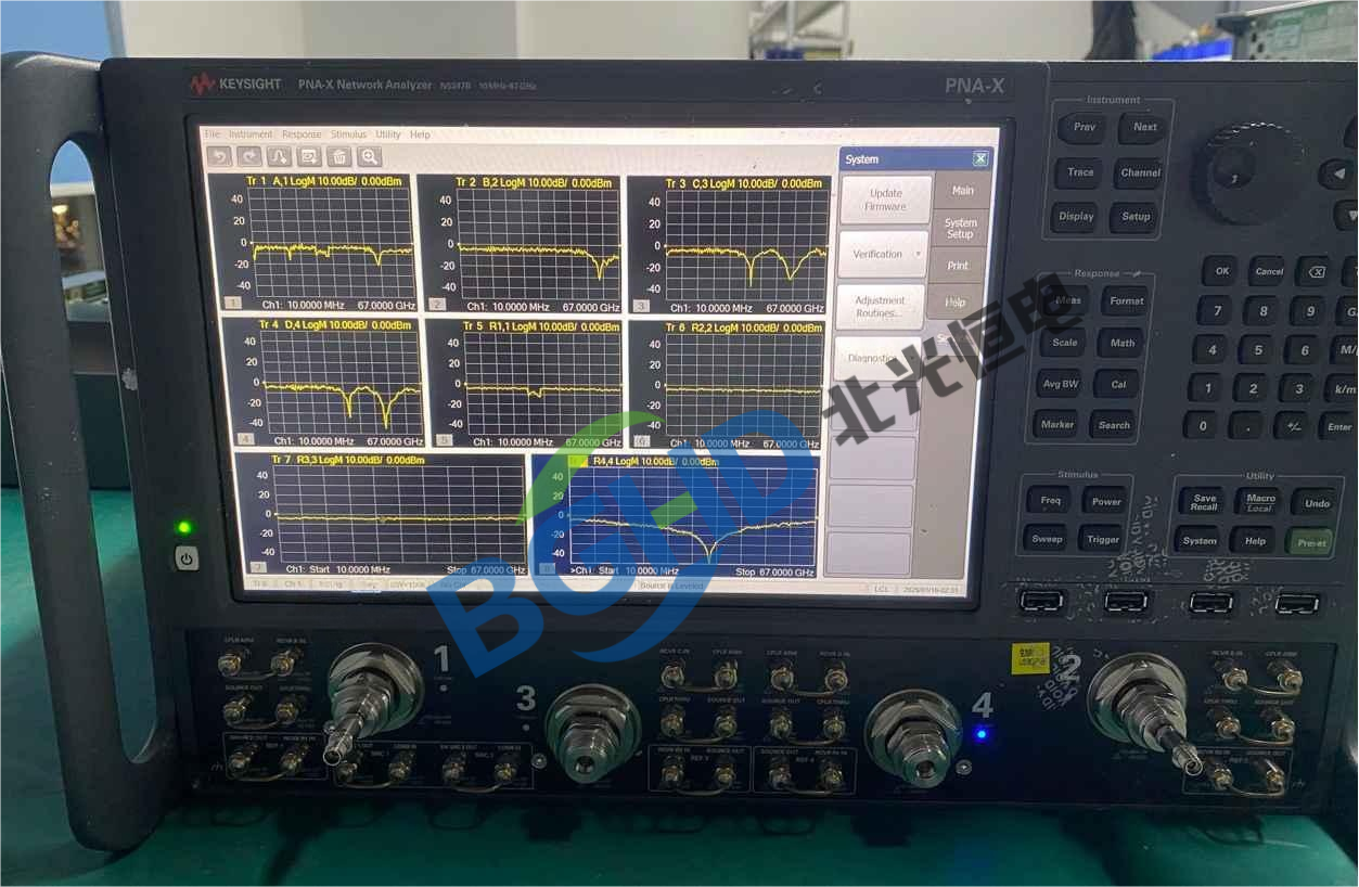 Keysight是德科技矢量网络分析仪输出功率异常，维修案例