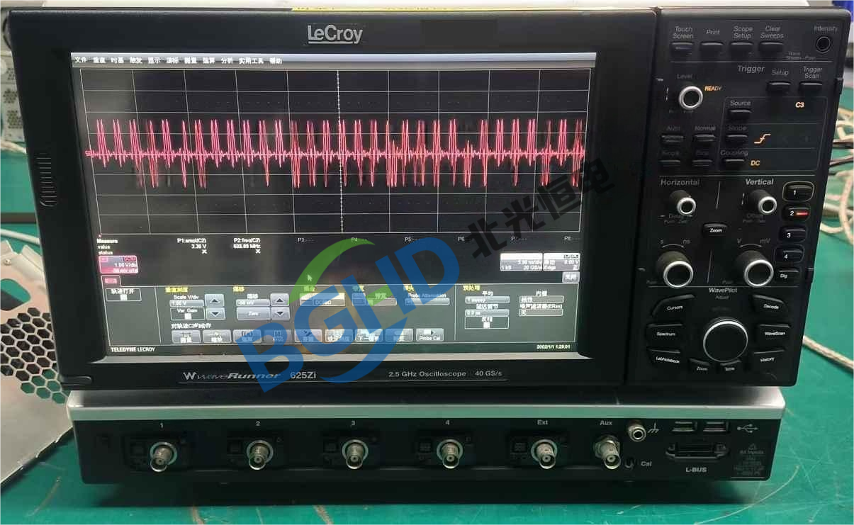 LeCroy力科数字示波器开机显示异常维修案例 