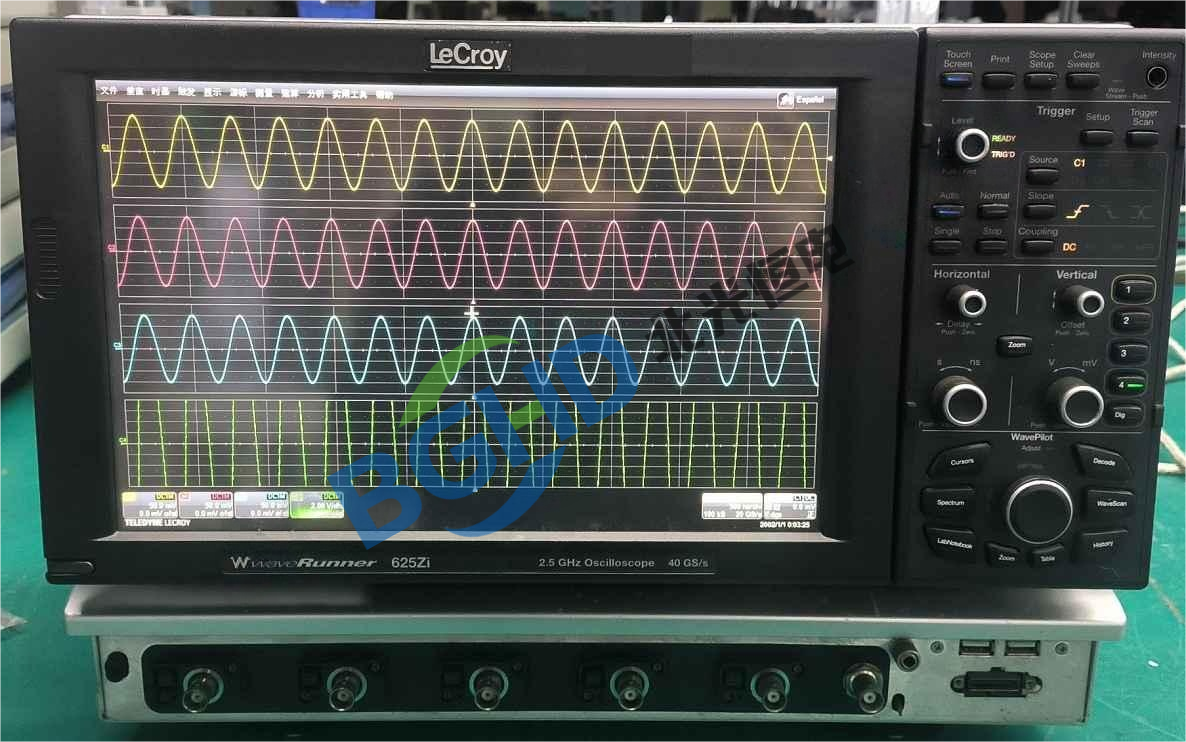 LeCroy力科数字示波器开机显示异常维修案例 