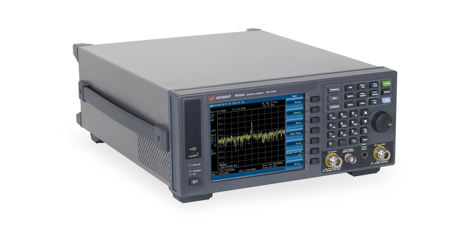 （keysight）是德科技N9324C频谱分析仪维修