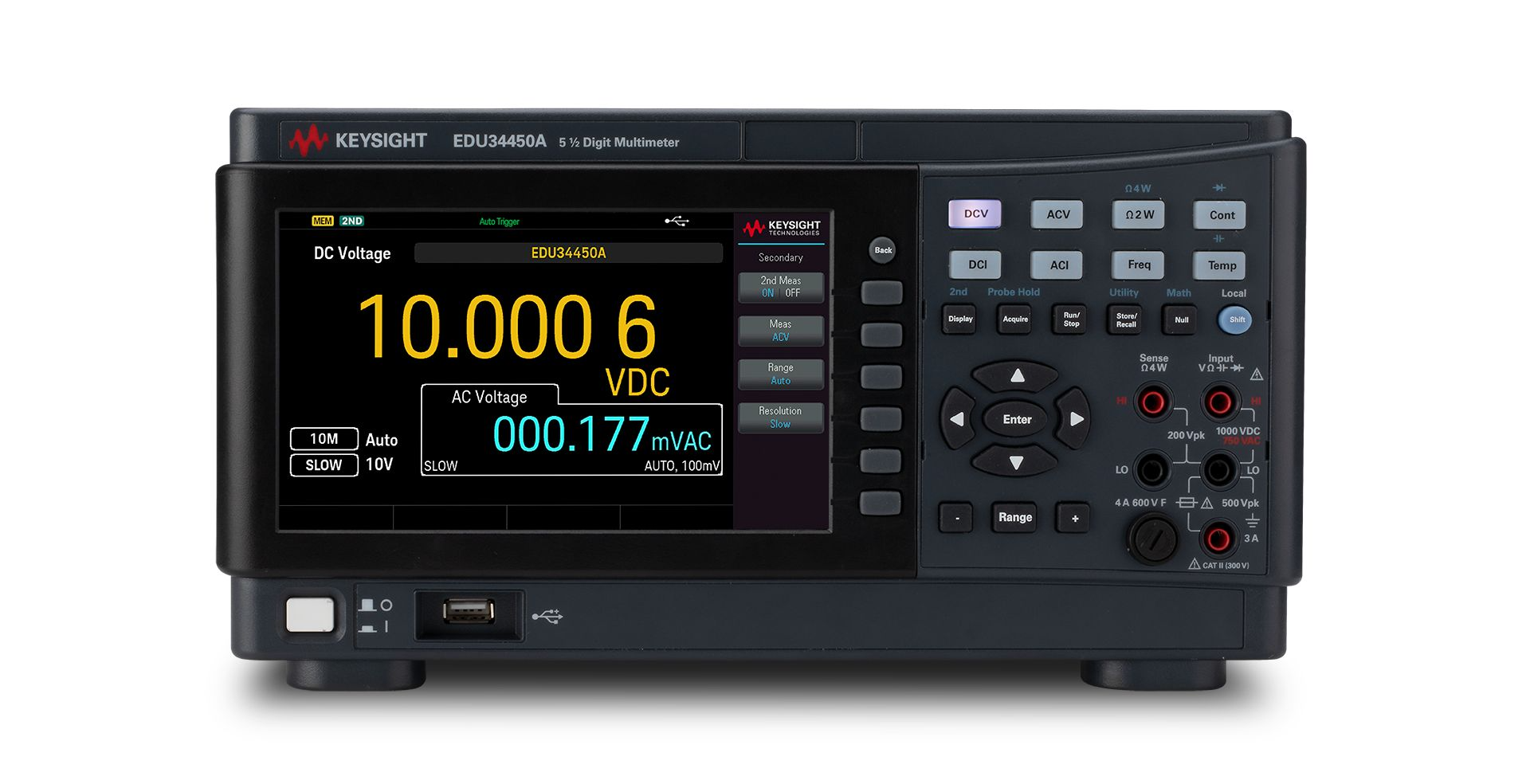 （Keysight）是德 EDU34450A 五位半台式万用表租赁