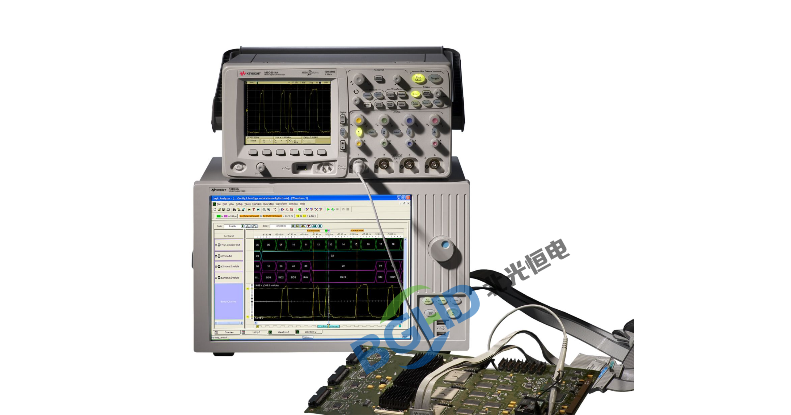 （Keysight）是德16800逻辑分析仪维修