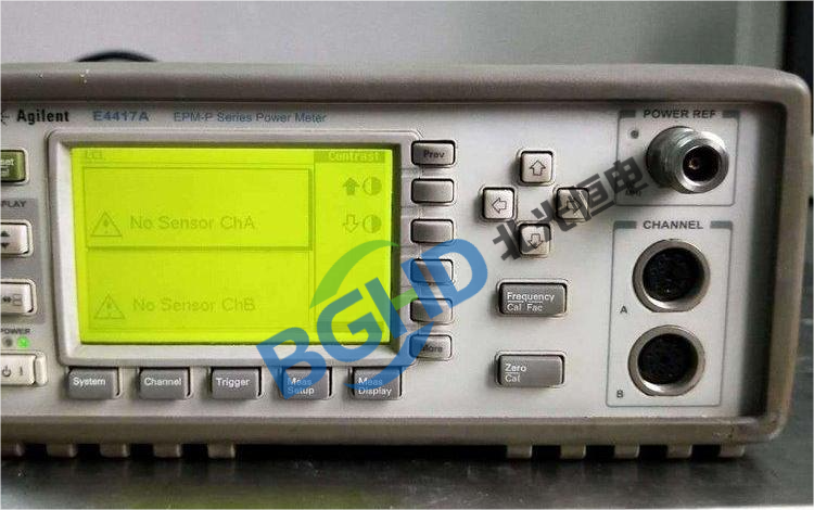安捷伦Agilent E4417A EPM-P系列双通道峰值功率计维修案例