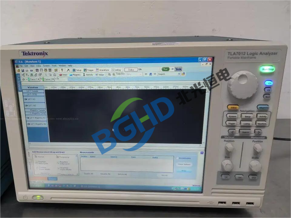 泰克 Tektronix TLA7012 逻辑分析仪维修案例