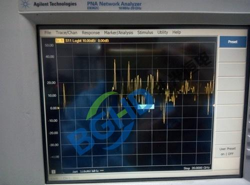 安捷伦E8362C网络分析仪开机无法进入测试界面、停留在Windows桌面故障维修案例