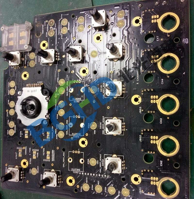 泰克DPO3014示波器旋钮失效按钮失灵故障维修案例